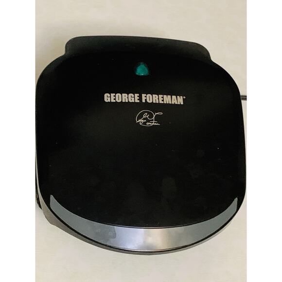 George Foreman 2-Serving Bronze Tough Electric Grill and Panini Press, GR136B - Picture 1 of 4